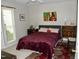 Cozy bedroom with natural light, creating a relaxing and inviting atmosphere for rest and relaxation at 1062 Washington St # 201, Raleigh, NC 27605