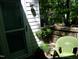 Comfortable patio area offering a spot to enjoy the outdoors in a private and charming setting at 1062 Washington St # 201, Raleigh, NC 27605
