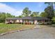 Beautiful exterior showcasing a brick home with manicured lawn and stone walkway at 118 Shannon Dr, Burlington, NC 27215