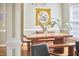 Charming dining area with hardwood floors and bright decor at 1201 Bellenden Dr, Durham, NC 27713