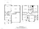 Detailed two-story floor plan showcasing square footage and layout at 1919 Sinclair Trce, Burlington, NC 27215