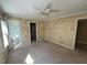 Bedroom with ensuite bathroom access and a ceiling fan at 208 E Jules Verne Way, Cary, NC 27511