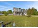 Attractive home with a big front yard, covered entry and two-car attached garage at 28 Lee Woods Dr, Clayton, NC 27520