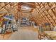 Well-insulated attic space with exposed beams, ample storage capacity, and functional layout at 2804 Brenfield Dr, Raleigh, NC 27606