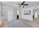 Spacious bedroom with adjacent walk-in closet and bathroom at 3338 Prospect Parkway Pkwy, Durham, NC 27703