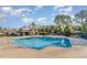 Enjoy this well-maintained community pool with ample seating and a clubhouse nearby, perfect for summer fun at 3530 Winding Walk Ct, Raleigh, NC 27616