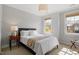 Bedroom with natural light, carpet flooring, and calm décor at 3920 Bentley Brook Dr, Raleigh, NC 27612