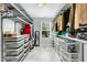 Organized walk-in closet with shelving and storage solutions at 416 Glenview Ln, Durham, NC 27703