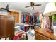Walk-in closet featuring clothing racks and storage solutions, maximizing space for organization at 431 Waddill St, Henderson, NC 27536