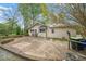 Backyard featuring a patio and lots of greenery at 516 W Fourth St, Siler City, NC 27344