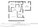 Second level floor plan featuring bedrooms, seating area, and bathrooms of the home at 572 W Walker Woods Ln, Clayton, NC 27527