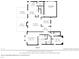 Floor plan of the main level featuring kitchen, living room, primary bedroom, and garage at 572 W Walker Woods Ln, Clayton, NC 27527