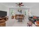 Living room with plush seating, natural light, and modern decor at 629 Peach Orchard Pl, Cary, NC 27519