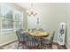 Cozy dining area with ample natural light and comfortable seating at 7328 Caversham Way, Raleigh, NC 27617