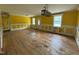 Spacious living room boasting hardwood floors, natural light, and a classic entrance at 8535 Us-301 S Hwy, Four Oaks, NC 27524