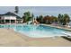 Spacious community pool with diving board and shallow area plus playground, perfect for Gathering fun at 105 Hein Dr, Clayton, NC 27527