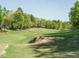 Picturesque golf course with lush green fairways and mature trees, offering a challenging and scenic experience at 105 Hein Dr, Clayton, NC 27527