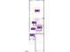 Detailed first floor floorplan showing the entry, garage, powder room, kitchen, and great room at 10573 Brookside Reserve St, Raleigh, NC 27614