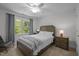 Comfortable bedroom with ample natural light, a cozy bed, and classic furniture at 107 Deer St, Carrboro, NC 27510