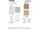 Interior selections showcasing flooring, cabinets, countertops, paint colors, hardware and plumbing at 110 Red Maple St, Sanford, NC 27332