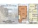 Detailed floor plan of the home layout, including room dimensions and features at 1106 Brookrun Dr, Oxford, NC 27565