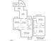 Detailed floor plan showcasing layout of first and second floor, including dimensions of rooms and outdoor spaces at 120 Barbary Ct, Cary, NC 27511