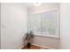 Bright kitchen nook with a plant near the window looking out onto the backyard at 120 Barbary Ct, Cary, NC 27511