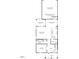 First floor floorplan featuring an open concept living area and kitchen, plus office and dining at 1348 Hurston Ln, Knightdale, NC 27545