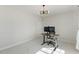 Bright office space with large window, modern desk, and comfortable office chair at 1724 Deacon Falls Way, Wendell, NC 27591