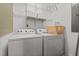 Efficient laundry room featuring a washer and dryer, providing convenience for household chores at 209 Pen Lou Ct, Angier, NC 27501