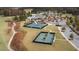 Enjoy the community tennis and pickle ball courts for a friendly match at 261 Emory Bluffs Dr, Holly Springs, NC 27540