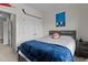Comfortable bedroom with ample closet space and a well-lit atmosphere with decor at 400 W Rosemary St # 104, Chapel Hill, NC 27516