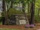 Stone sign for Auburn Square entrance with fresh landscaping and surrounding greenery at 522 Auburn Square Dr, Durham, NC 27713