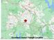 Map highlighting the excellent central Triangle location of the property at 6 Landover Ct, Durham, NC 27713
