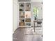 Bright home office with built-in bookcase and natural light at 6 Landover Ct, Durham, NC 27713