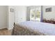Comfortable bedroom featuring a closet and a large window for natural light at 61 Okra Ct, Selma, NC 27576