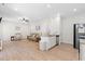 Open living space combining the living room and kitchen, perfect for entertaining at 61 Okra Ct, Selma, NC 27576