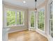 Charming breakfast nook with large windows offering natural light at 733 Holding Ridge Ct, Wake Forest, NC 27587