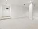 Large basement with carpeted floor, recessed lights, and stairway at 97302 Dobbs, Chapel Hill, NC 27517
