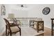 Bright office space with hardwood floors, a ceiling fan and a wooden desk at 97302 Dobbs, Chapel Hill, NC 27517