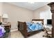 Bedroom showcasing neutral paint and carpet flooring and natural lighting at 1454 Spring Pond Rd, Nashville, NC 27856