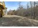 Large, flat backyard complete with wooden playhouse at 1911 Firenza Dr, Apex, NC 27502