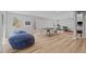 Finished basement with a recreation area, including a ping pong table at 1911 Firenza Dr, Apex, NC 27502