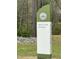 Community signage for the Beaver Creek Greenway at 2812 Lemnos Dr, Apex, NC 27502