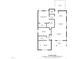 Floor plan of home with approximate measurements at 318 Natchez Trace, Fuquay Varina, NC 27526