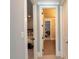 Upstairs hallway showing two bedroom entryways at 3416 Edgemont Dr, Raleigh, NC 27612
