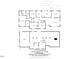 Detailed floorplan displays the layout of both the basement and the second floor of the home at 612 E Academy St, Fuquay Varina, NC 27526
