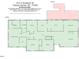 Second floorplan showcases an open layout, including a kitchen, living room, bedrooms, and bathrooms at 612 E Academy St, Fuquay Varina, NC 27526
