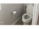 Clean toilet with a modern design at 6332 Andante Ave, Raleigh, NC 27616