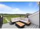 Spacious patio featuring an outdoor seating area with views of the surrounding landscape at 687 Bandon Aly, Cary, NC 27513